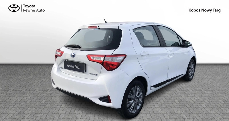 Toyota Yaris cena 62900 przebieg: 83376, rok produkcji 2018 z Lubraniec małe 172
